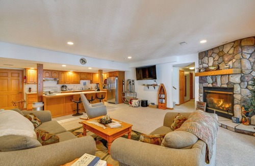 Gladwin House | Lakefront Gladwin Home w/Private Beach & Hot Tub