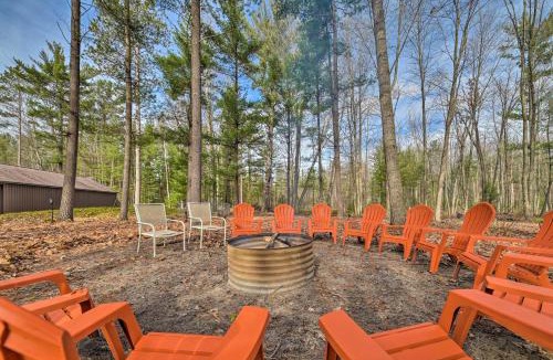 Gladwin House | Lakefront Gladwin Home with Private Beach and Hot Tub