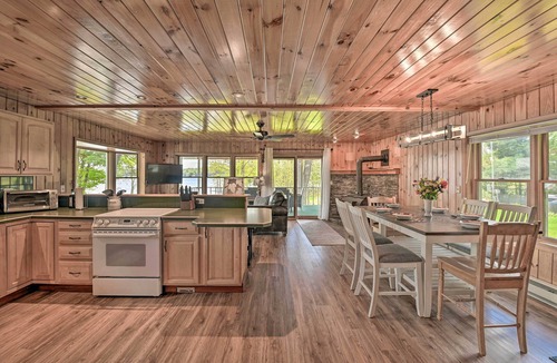 Gloversville House | Lakefront Gloversville Home w/Beach + Dock!