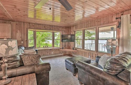 Gloversville House | Lakefront Gloversville Home w/Beach + Dock!