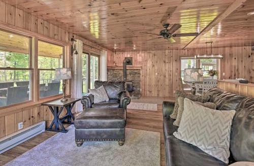 Gloversville House | Lakefront Gloversville Home w/Beach + Dock!