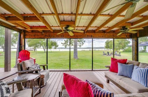 Graford House | Lakefront Graford Home w/Fire Pit + Private Dock!