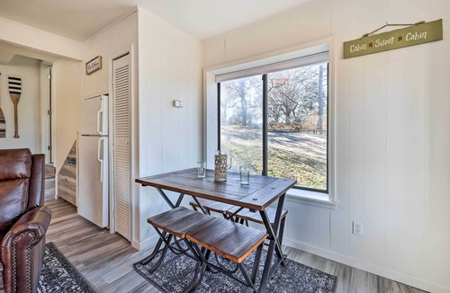 Grove House | Lakefront Grove Cabin: Shared Dock & Seasonal Pool