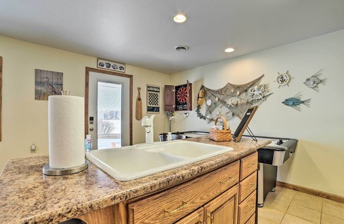 Harrison Condo | Lakefront Harrison Duplex w/ Boat Dock!