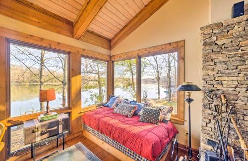 Harrison House | Lakefront Harrison Home w/Sunroom, Deck, & Dock!