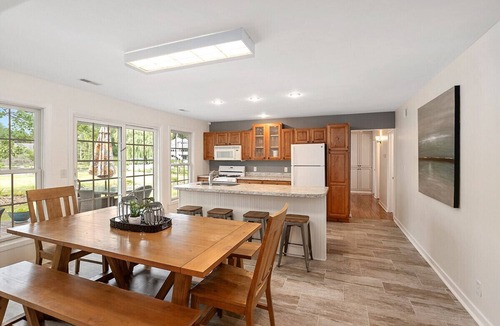 Ferrysburg House | Lakefront Home: Hot Tub & Private Beach