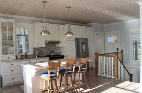 Springfield House | Lakefront Home on Washademoak Lake with Dock and 255 ft of Water Frontage.
