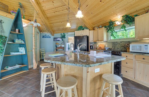 Charlevoix House | Lakefront Home - Private Dock, Fire Pit & Yard