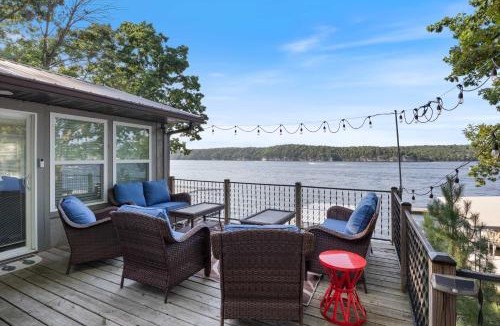 Eldon House | Lakefront Home Private Dock with Main Channel View