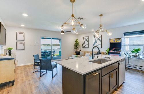 San Angelo House | Lakefront Home w/Dock & Patio in San Angelo!