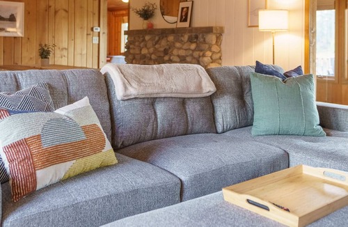 Martha Lake House | Lakefront Home w/Private Dock, BBQ, Firepit & RV Parking