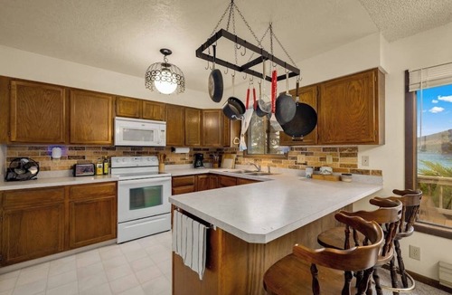 Big Arm House | Lakefront home w/private dock & large patio - dog friendly