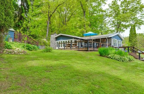 Hector House | Lakefront Home w/Private Dock in Alpine!