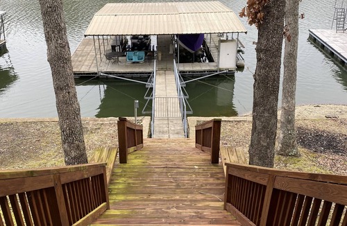 Gravois Mills House | Lakefront Home with Private Dock and Slip