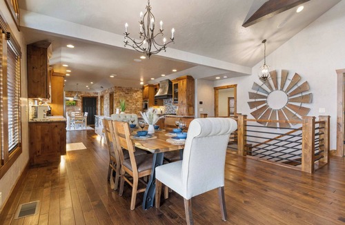 Sunrise Beach House | Lakefront Home with Private Pool and Dock! Close to the Cave with Huge Views!