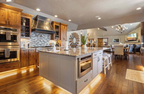 Sunrise Beach House | Lakefront Home with Private Pool and Dock! Close to the Cave with Huge Views!