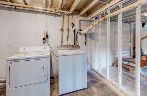 Cataumet House | Lakefront home with deck, grill, firepit & washer/dryer