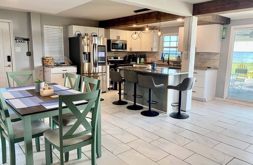 Kemp House | Lakefront home with Gorgeous sunset view