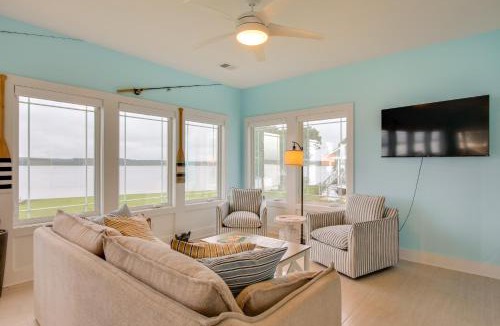 Cross Hill House | Lakefront Home with Hot Tub and Dock in Cross Hill!