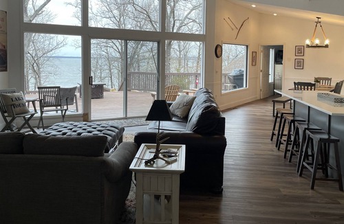 Hoyt House | Lakefront home with Hot Tub - Beautiful view at The Longbow