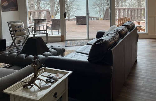 Hoyt House | Lakefront home with Hot Tub - Beautiful view at The Longbow