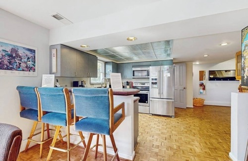 Manson House | Lakefront home with patio, lake views & shared dock access