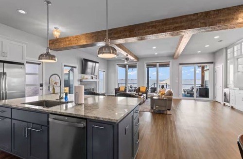 Tool House | Lakefront Home with Private Infinity Pool I Hot tub I Fishing Dock