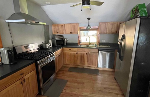 Town of Bellmont Cabin | Lakefront home with amazing sunsets, fall foliage!