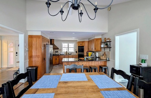 Mayfield House | Lakefront Home with 200' of lakefront in the backyard