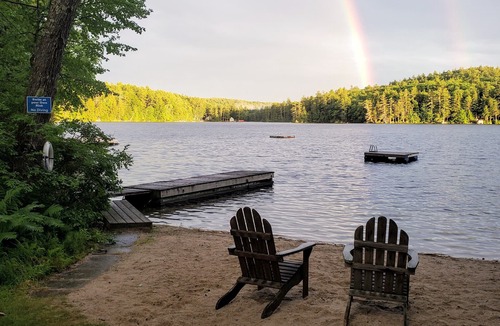 Sutton House | Lakefront Home with Private Beach!