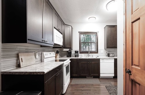 Sauk Centre House | Lakefront Hot Tub - Cabin w/Views, Fire Pit, Dock, Kayaks & Pontoon!