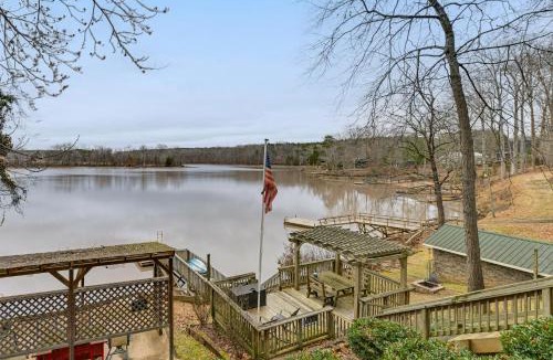 Southmont House | Lakefront, Hot tub, Theater Game w/Private Dock