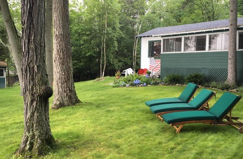 Kattskill Bay House | Lakefront House & Cottage ~ walk-in beach, hammock, canoe, kayaks and sunsets