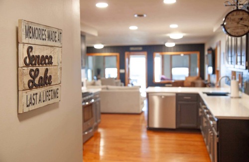 Geneva House | Lakefront House w/Hot Tub & Game Rooms