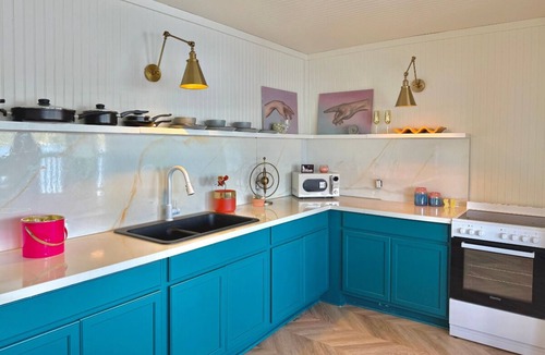 Dunes City House | Lakefront House w/Panoramic Views, Balcony & Dock