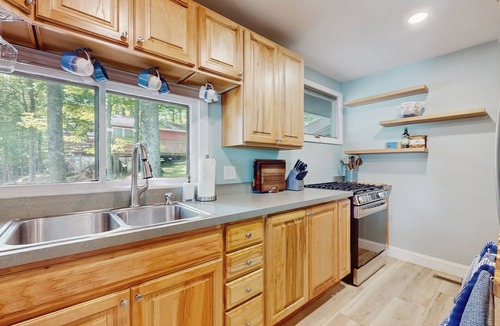 Gloversville House | Lakefront house with kayaks, hot tub, firepit, dock - in ADK Park