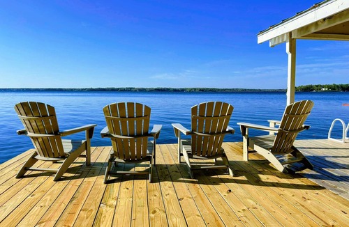 Bumpass House | Lakefront Lake Anna Views, Dock, Beach