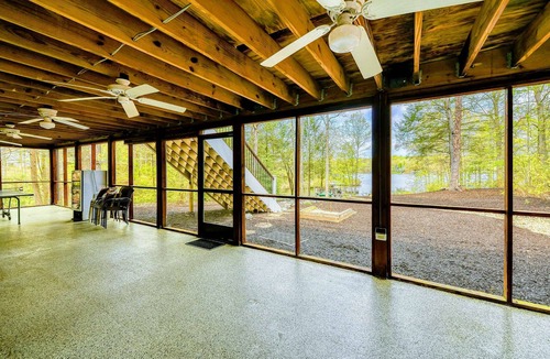 Mineral House | Lakefront Lake Anna Views, Boat Dock, Firepit, Dec