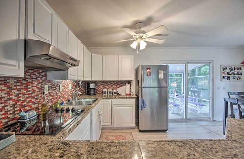 Smith Mountain Lake House | Lakefront Living with Dock, Fire Pit & Sunroom!