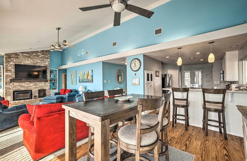 West Livingston House | Lakefront Livingston Home w/Grill & Views!