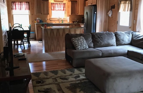 Lincoln Cabin | Lakefront Log Built 2016!