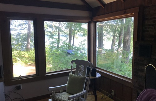 Bridgton Cottage | Lakefront Log Cabin!
