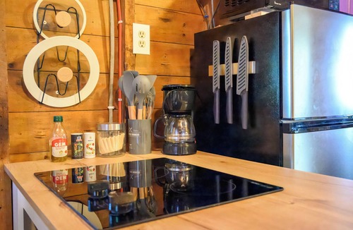 Orland Cabin | Lakefront Lupine Tiny Cabin @ Getogether Stays