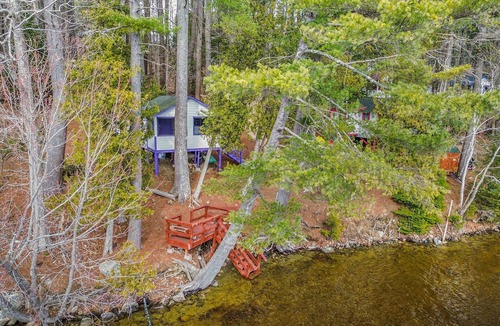 Orland Cabin | Lakefront Lupine Tiny Cabin @ Getogether Stays