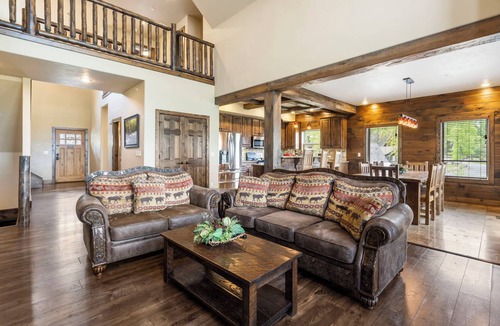 Indian Point House | Lakefront Luxury at WaterMill Cove | Gorgeous Views + Lazy River & Dock | 2 Mi to Silver Dollar City