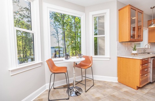 Halifax County House | 🌅 Lakefront Luxury | Flat Lot, Heated Pool, Hot Tub & Game Room Fun 🎮 Dock!