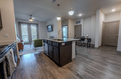 Lewisville Apartment | Lakefront Luxury King 1BR