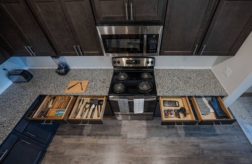Lewisville Apartment | Lakefront Luxury King 1BR