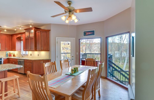 Blakeslee House | Lakefront Maryland Home - Deck, Grill & Pool Table