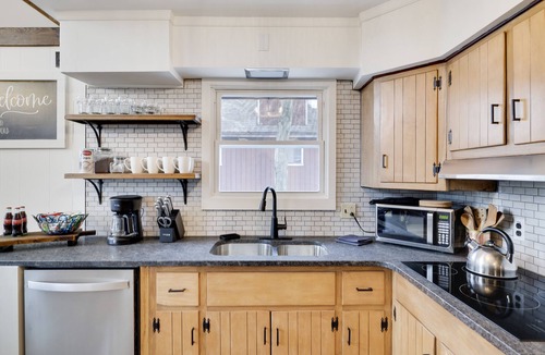 Tobyhanna Cabin | Lakefront Modern A frame cabin with private dock